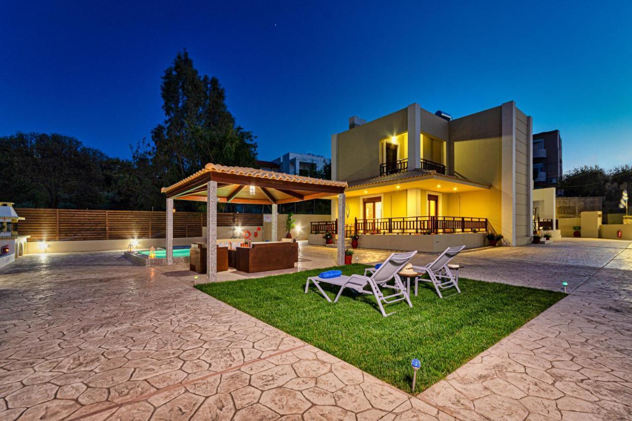 Maria'S Luxurious Villa In Koskinou Koskinou  ภายนอก รูปภาพ