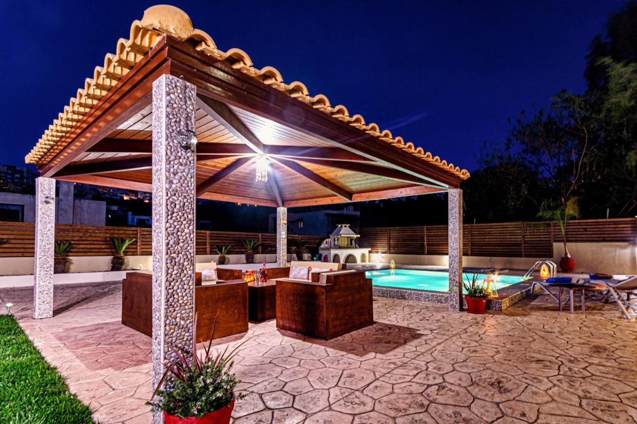Maria'S Luxurious Villa In Koskinou Koskinou  ภายนอก รูปภาพ