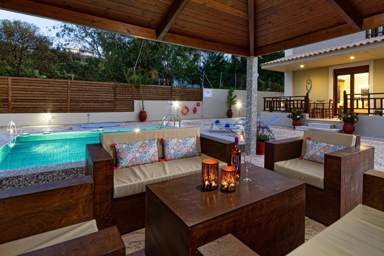 Maria'S Luxurious Villa In Koskinou Koskinou  ภายนอก รูปภาพ