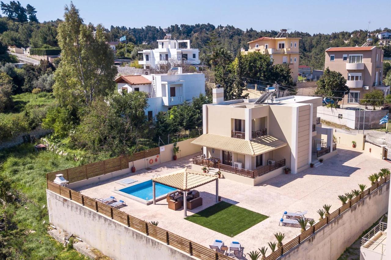 Maria'S Luxurious Villa In Koskinou Koskinou  ภายนอก รูปภาพ