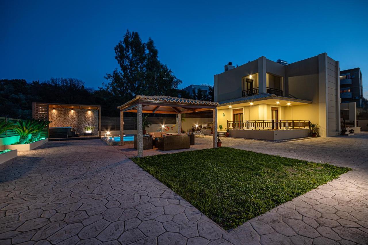 Maria'S Luxurious Villa In Koskinou Koskinou  ภายนอก รูปภาพ