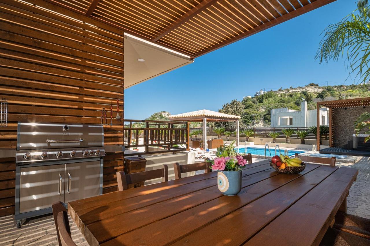 Maria'S Luxurious Villa In Koskinou Koskinou  ภายนอก รูปภาพ