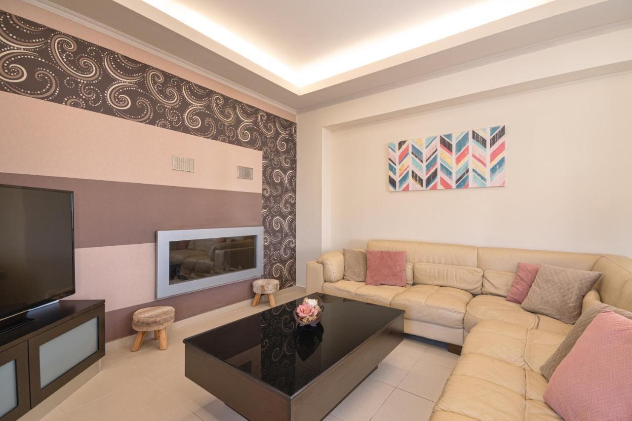 Maria'S Luxurious Villa In Koskinou Koskinou  ภายนอก รูปภาพ