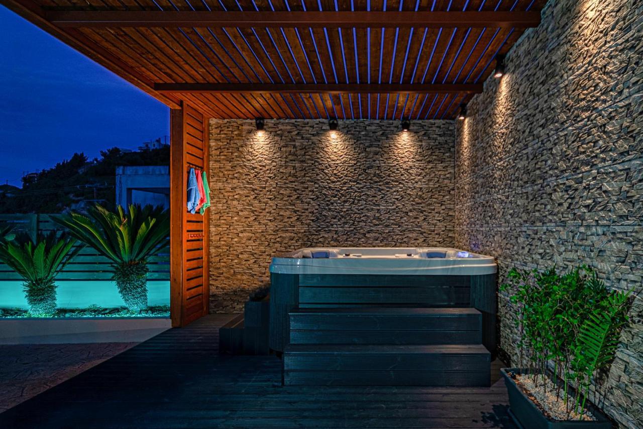 Maria'S Luxurious Villa In Koskinou Koskinou  ภายนอก รูปภาพ